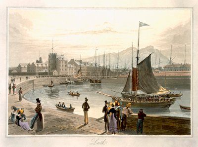 A Ferry Arriving at Leith, from 